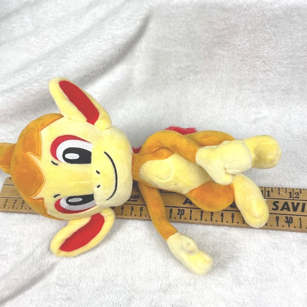 Pokemon Center Chimchar Plush Orange Monkey Stuffed Animal 2018 11 Inch